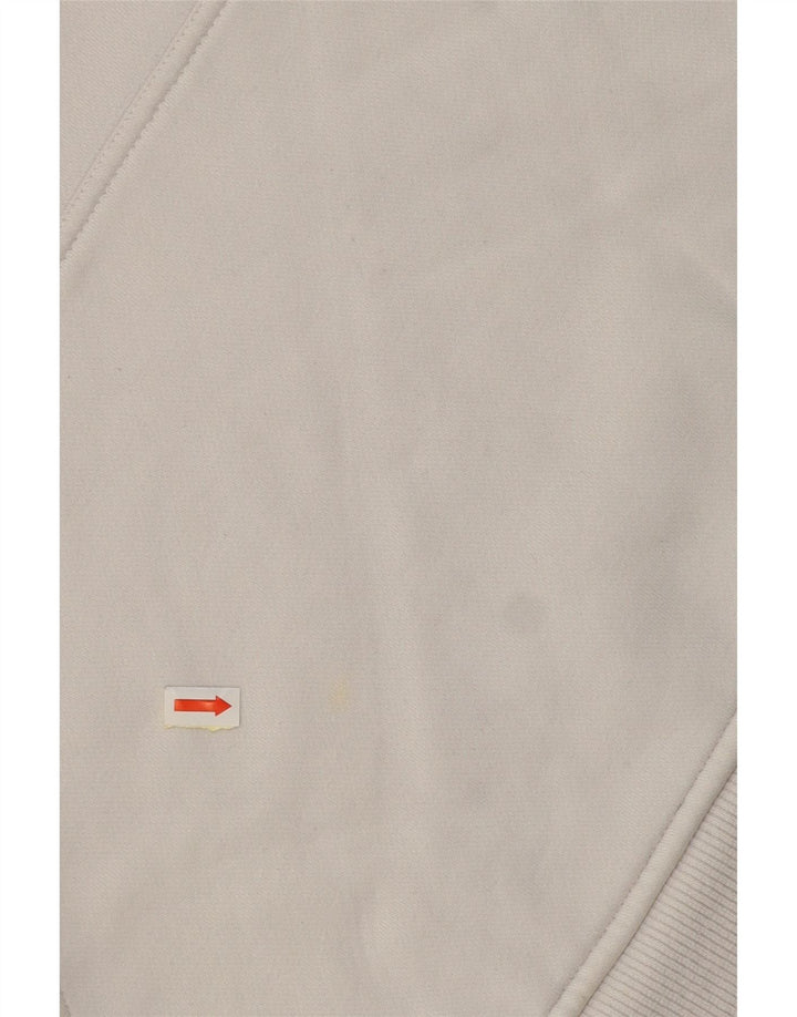 ADIDAS Herren Graphic Hoodie Pullover Mittelgraue Colourblock-Baumwolle