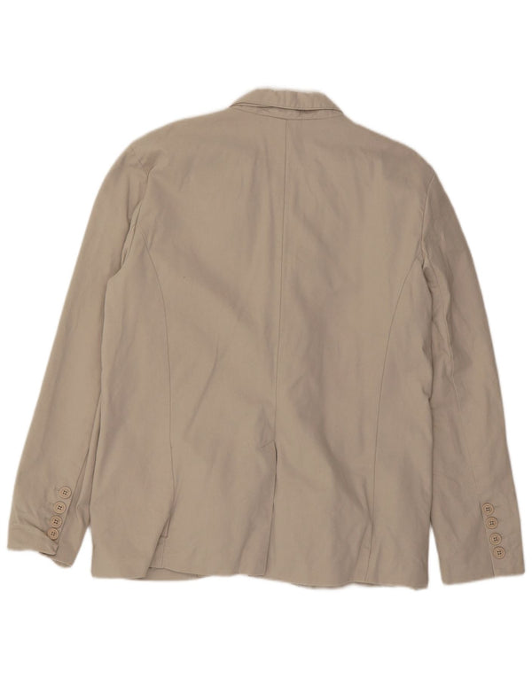 French Connection Herren-Blazer mit 2 Knöpfen, UK 42, XL, Beige, Baumwolle