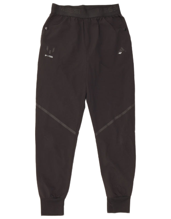 Adidas Jungen Trainingshose mit Grafik, Jogger, 13–14 Jahre, schwarzes Polyester
