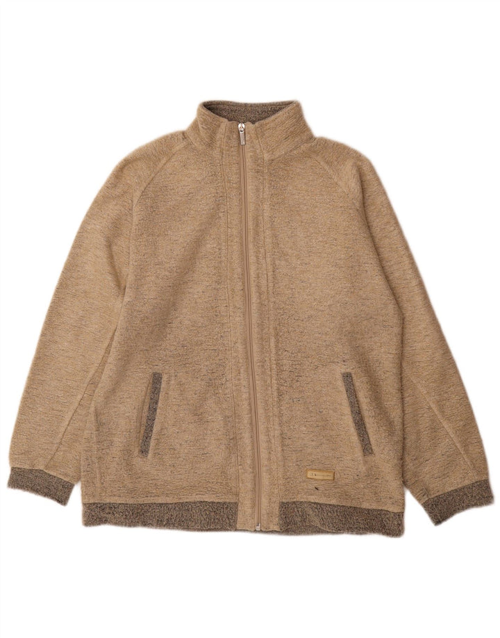 Champion Herren-Trainingsanzug-Oberjacke, mittelbeigefarbenes Acryl