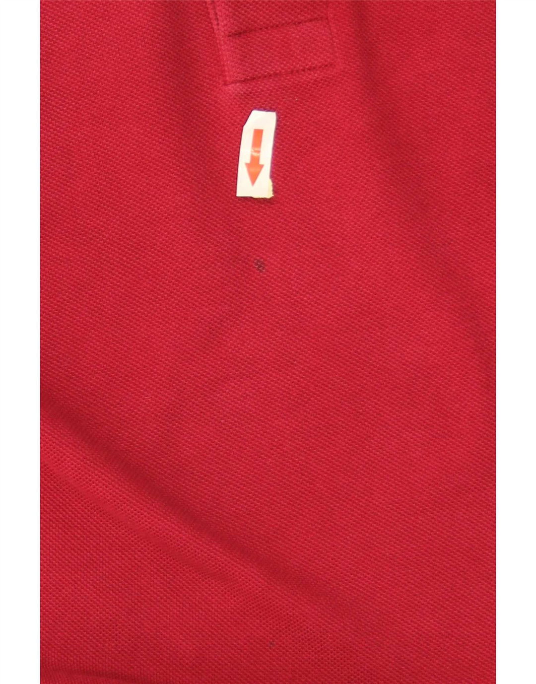 Lacoste Herren-Poloshirt, Größe 6 XL, rote Baumwolle