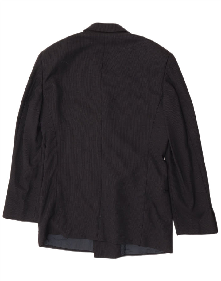 Giorgio Armani Herren Blazer Jacke IT 46 Small Navy Blue Classic