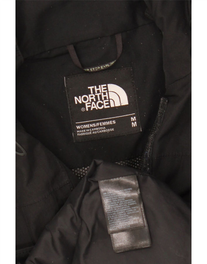 The North Face Damen-Regenjacke mit Kapuze, UK 14, mittelschwarz, Polyester