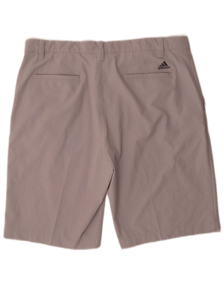 ADIDAS Herren Chinoshorts W36 Large Grau Polyester