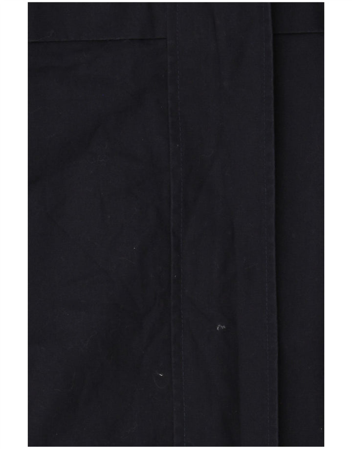 Boden Parka-Jacke mit Kapuze für Damen, UK 8, Größe S, Marineblau, Farbblock-Polyester