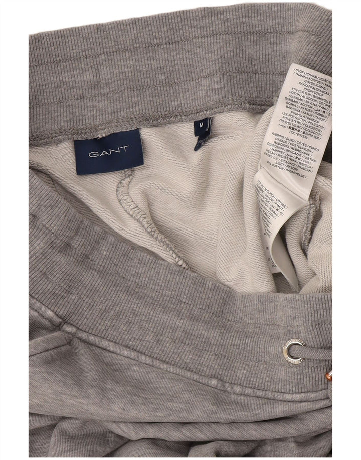Gant Herren-Trainingshose, Jogginghose, mittelgrau gefleckte Baumwolle