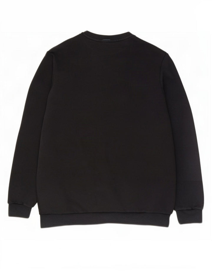 Nike Herren-Sweatshirt mit Grafik, groß, aus schwarzer Baumwolle