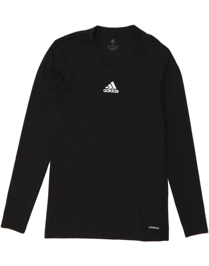 NIKE Mens Aeroready Top Long Sleeve Medium Black Polyester Vintage Nike and Second-Hand Nike from Messina Hembry 