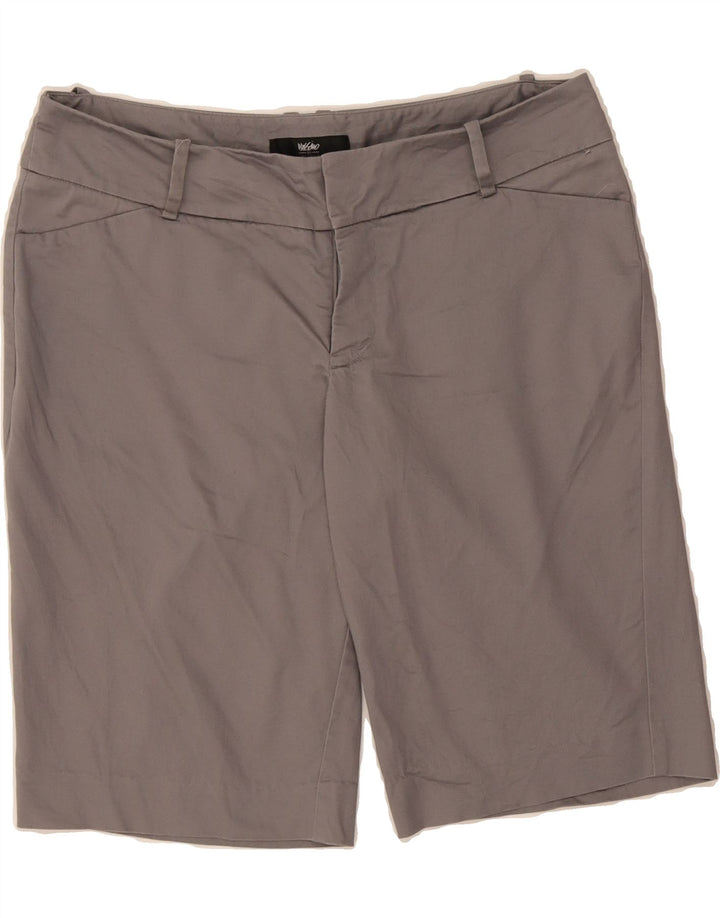 MOSSIMO Womens Stretch Casual Shorts US 6 Medium W32 Grey Cotton Vintage Mossimo and Second-Hand Mossimo from Messina Hembry 