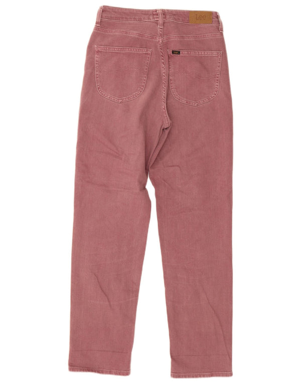 Lee Mens Carol High Waist Jeans W25 L28 Purple Cotton