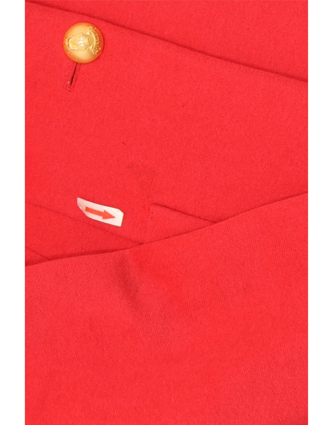 Laurel Damen-Blazerjacke mit 2 Knöpfen, EU 36, kleine rote Schurwolle
