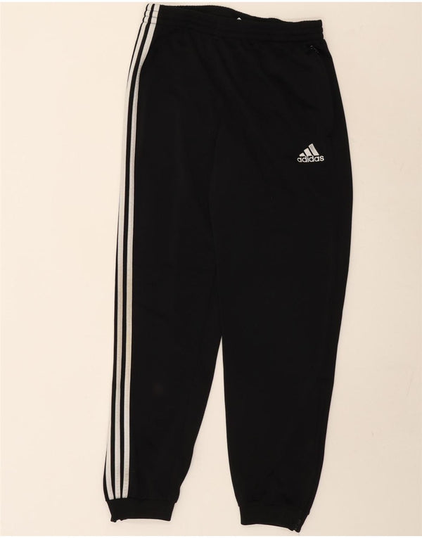 Adidas Damen Trainingshose Jogger UK 40/42 Medium Schwarz Polyester