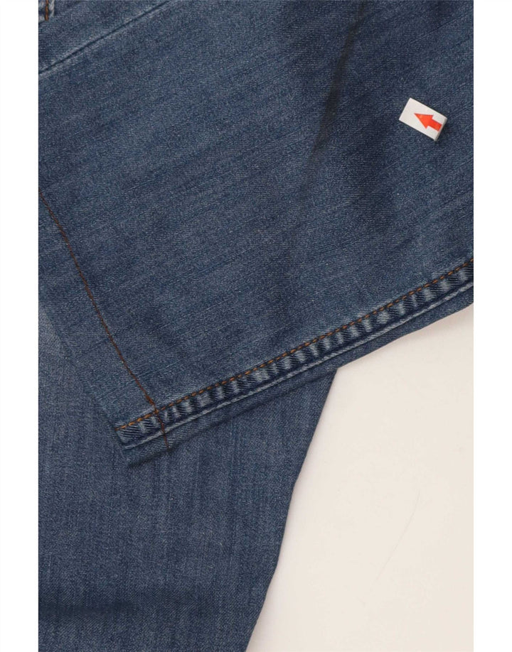 Dack's Herren Straight Jeans IT 46 Small W30 L28 Blaue Baumwolle
