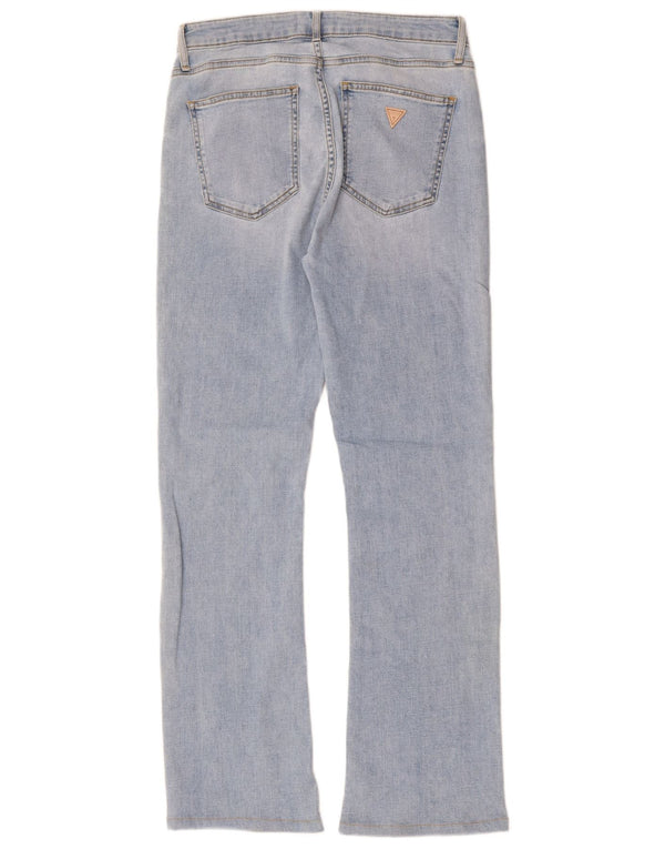 GUESS Damen Sexy Schlagjeans W30 L31 Blau