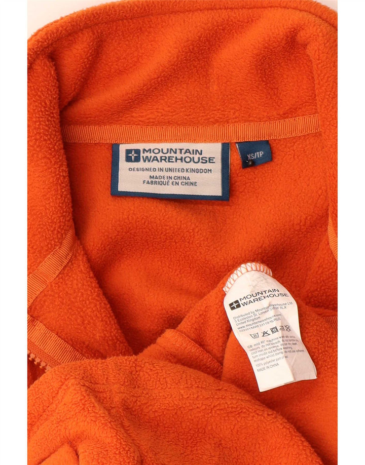 Mountain Warehouse Herren-Liner-Fleecejacke UK 34 XS Orange Polyester