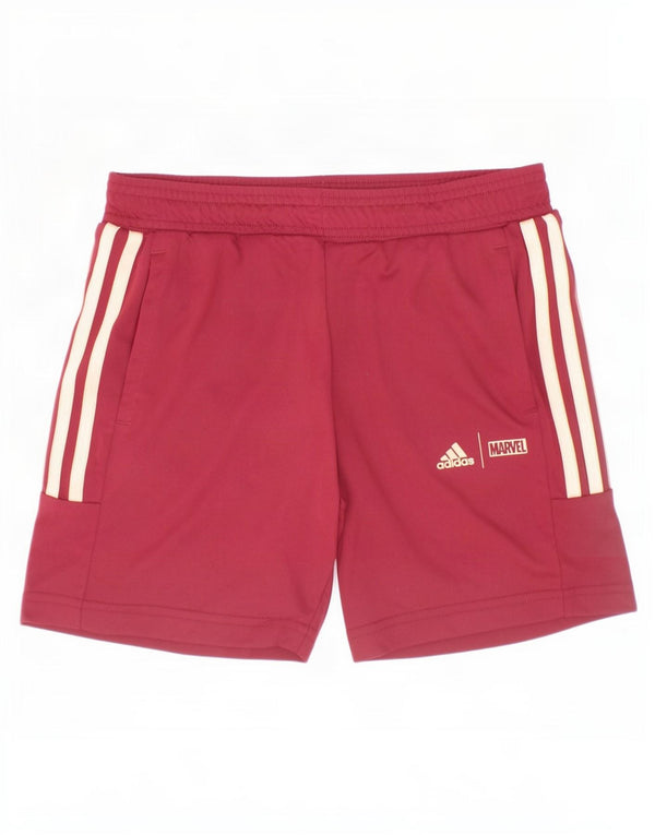 Adidas Mädchen Marvel Sport Shorts 6–7 Jahre Burgund Polyester