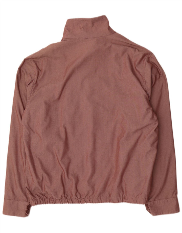 Benetton Herren Bomberjacke UK 42 XL Braune Baumwolle
