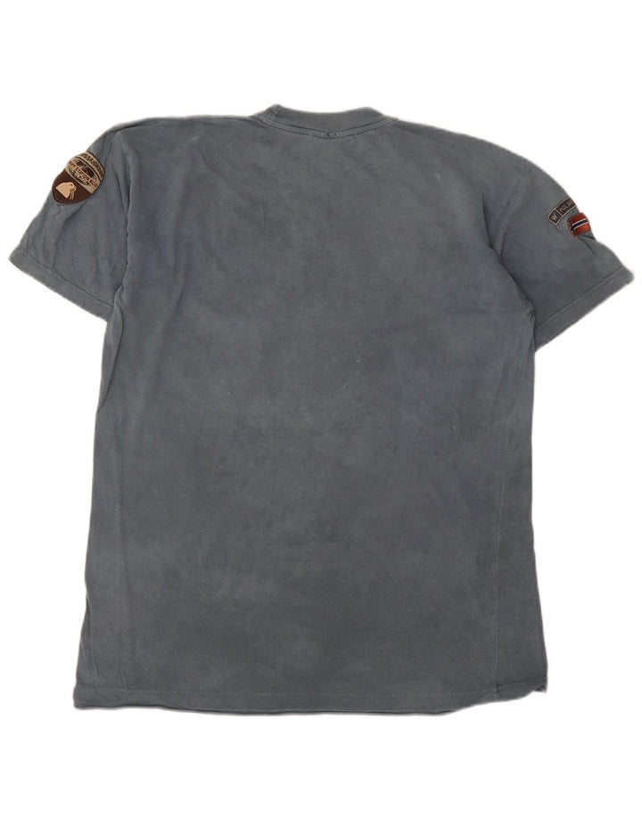 Napapijri Herren T-Shirt Top Mittelblau