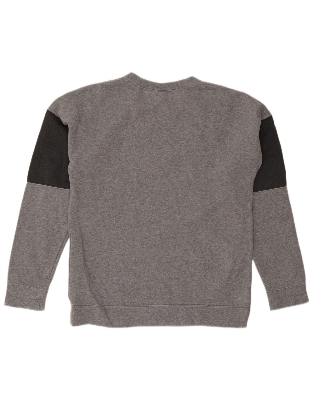 Nike Herren-Sweatshirt mit Grafik, Größe S, Grau, Colourblock-Baumwolle