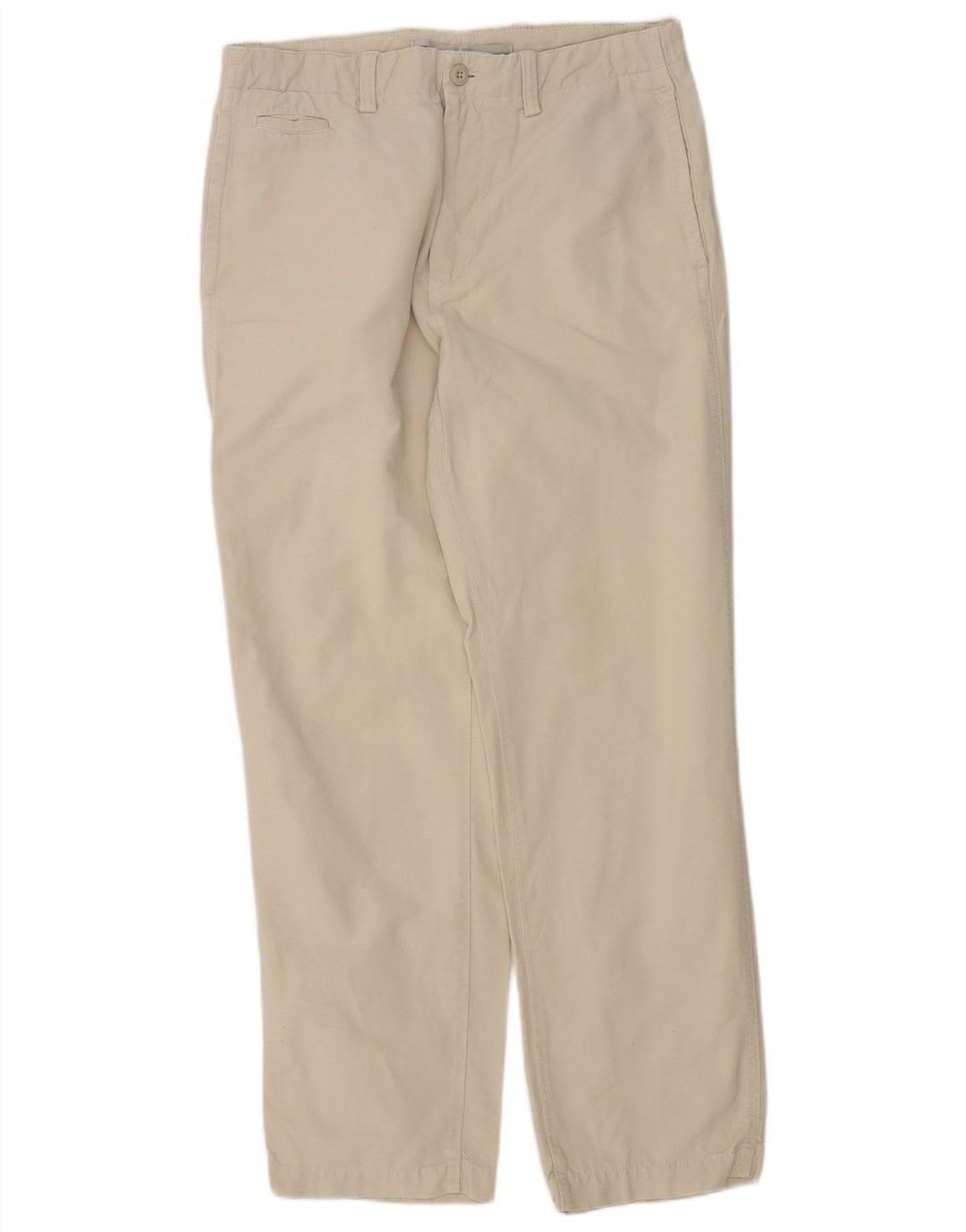 Massimo Dutti Herren gerade Chinohose EU 40 Medium W31 L30 Beige
