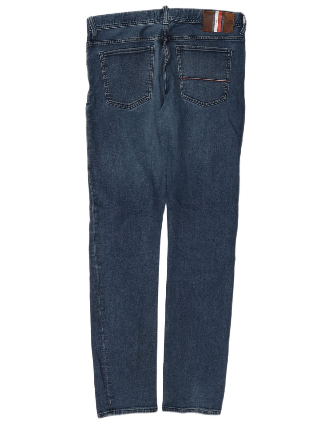 Tommy Hilfiger Damen Bleecker Slim Jeans W32 L34 Blaue Baumwolle