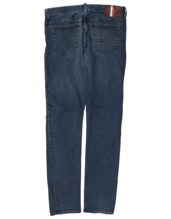 Tommy Hilfiger Damen Bleecker Slim Jeans W32 L34 Blaue Baumwolle