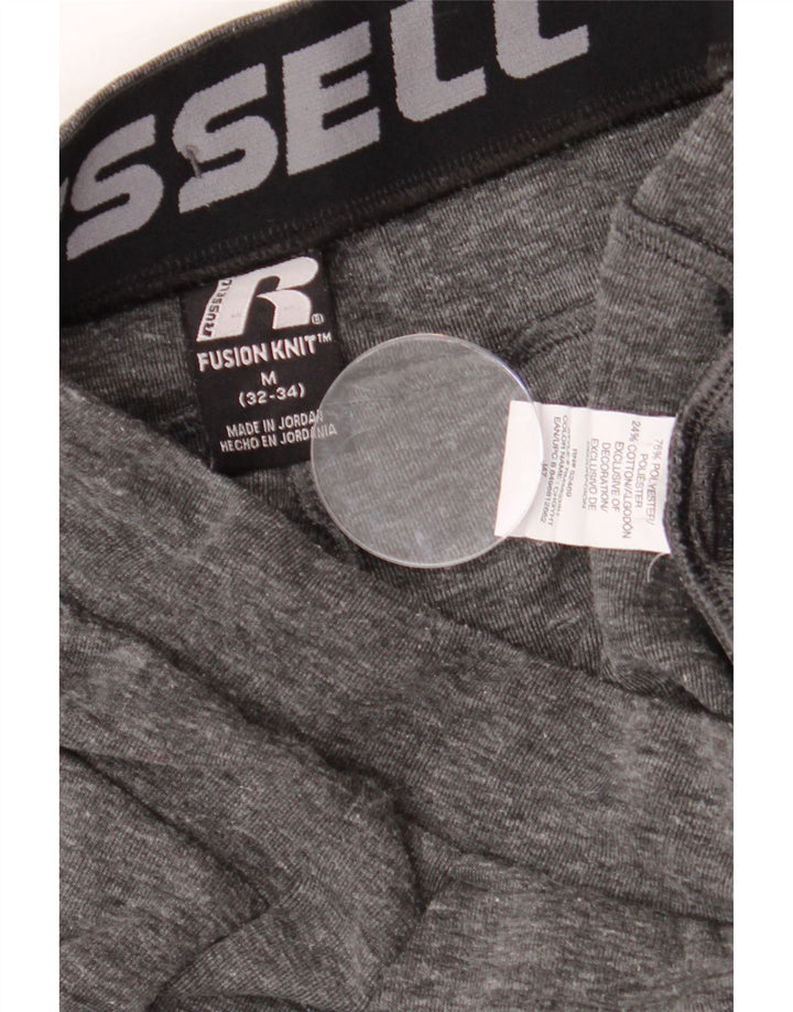 RUSSELL ATHLETIC Herren-Trainingshose, Jogginghose, mittelgrau meliert