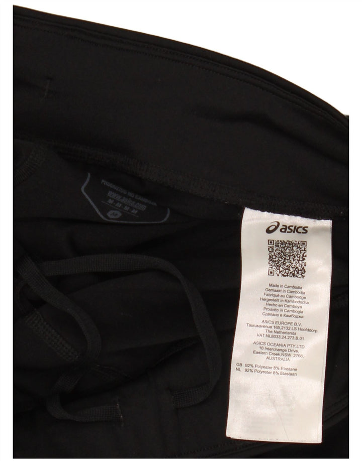 Asics Damen Capri-Leggings UK 12 Mittelschwarzes Polyester
