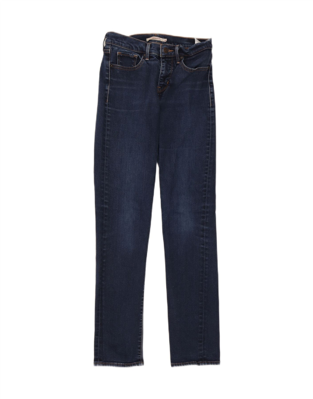 Levi's Damen Shaping Slim Jeans W26 L29 Blaue Baumwolle