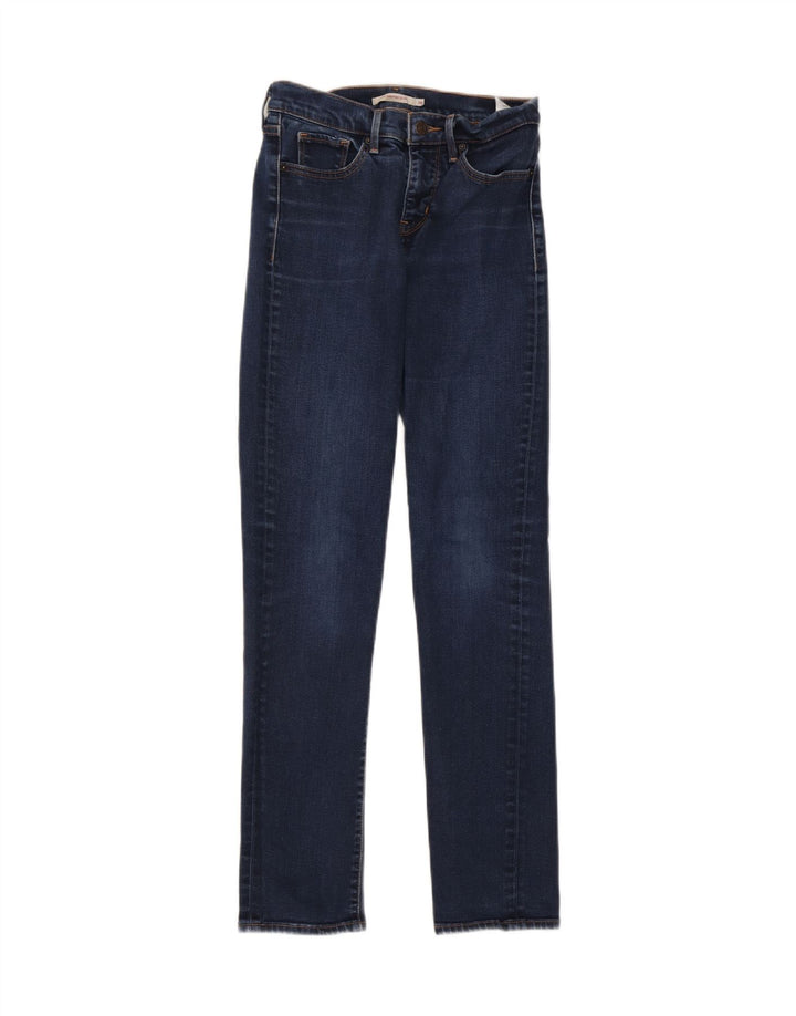 Levi's Damen Shaping Slim Jeans W26 L29 Blaue Baumwolle