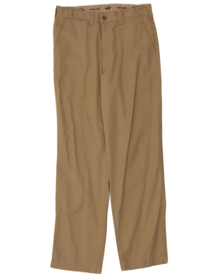 Dockers Gerade Chinohose für Herren, W32, L30, Beige