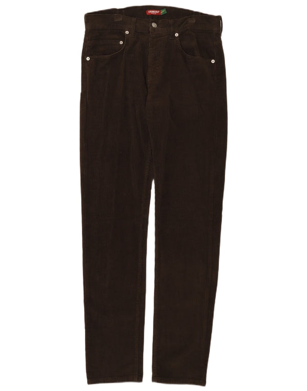 Carrera Herren 717 Slim Fit Cordhose W32 L33 Braune Baumwolle