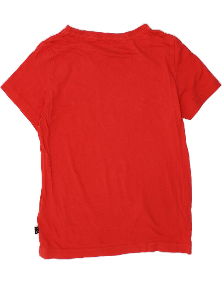 PUMA Boys Graphic T-Shirt Top 9-10 Years Medium Red Cotton Vintage Puma and Second-Hand Puma from Messina Hembry 