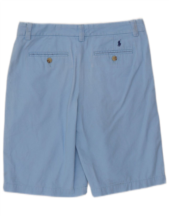 POLO RALPH LAUREN Chino-Shorts für Jungen, 15–16 Jahre, W30, blaue Baumwolle