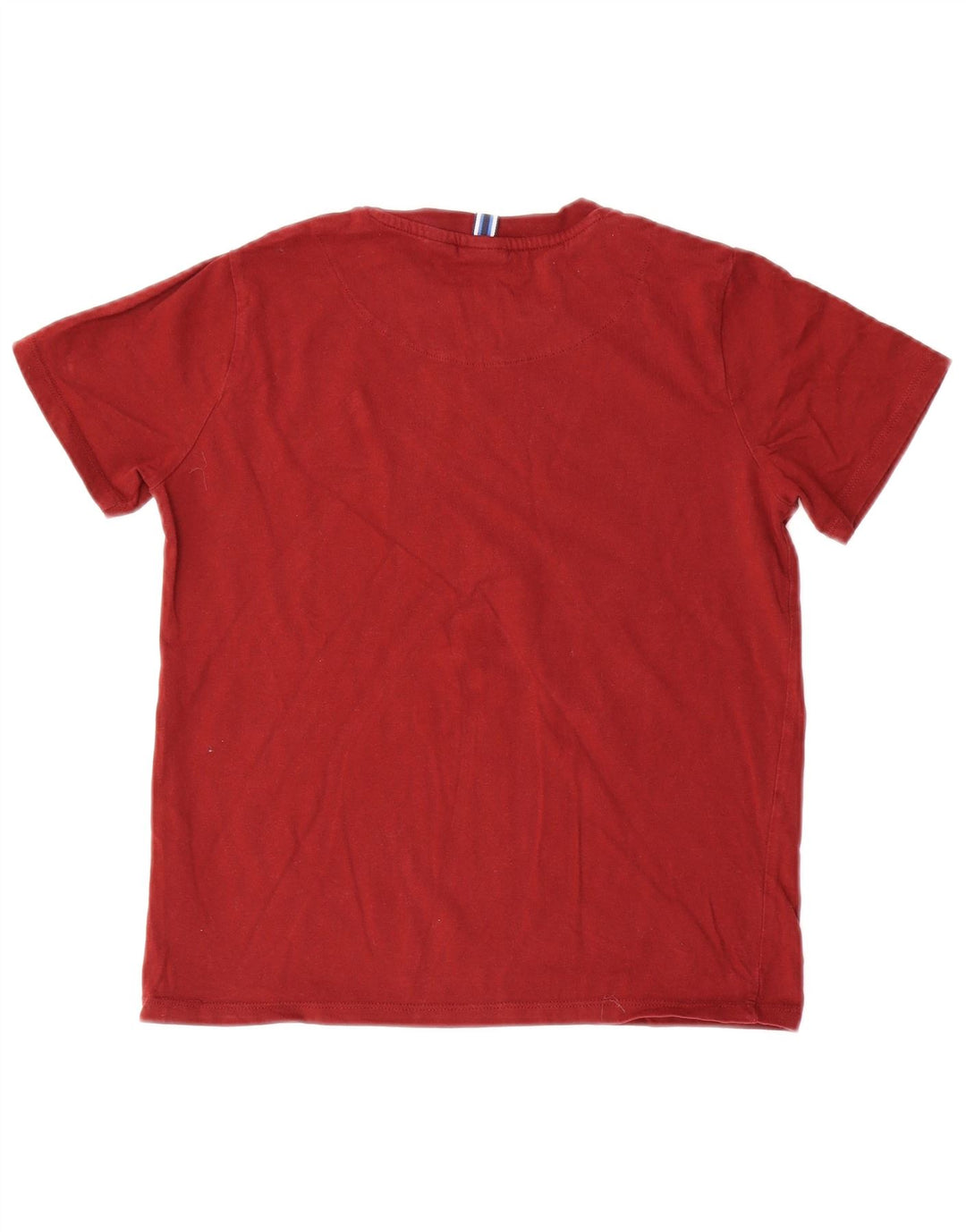 TED BAKER Grafisches T-Shirt für Jungen, 10–11 Jahre, burgunderfarbene Baumwolle