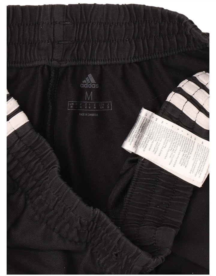 ADIDAS Damen-Trainingshose, mittelschwarz, Baumwolle