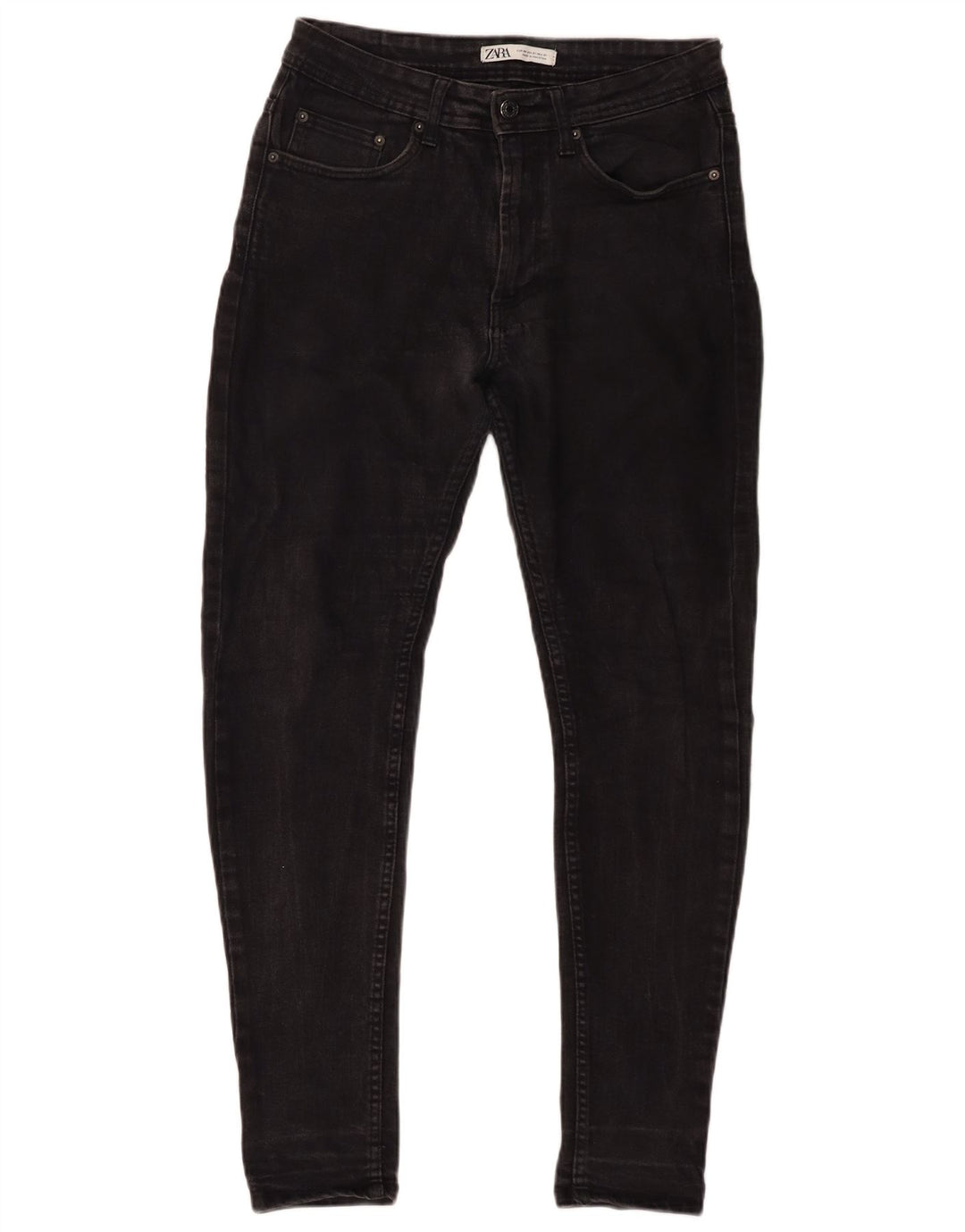 Zara Herren Skinny Jeans EU 40 Medium W31 L29 Schwarz