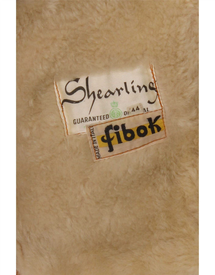 Fibok Damen Lammfelljacke IT 44 Mittelbraun