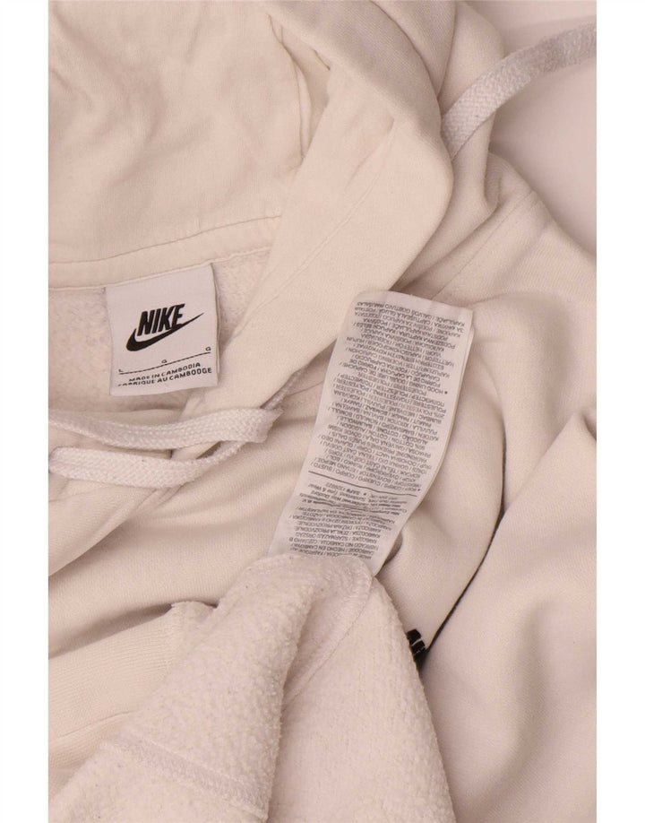Nike Herren Kapuzenpullover, groß, aus weißer Baumwolle