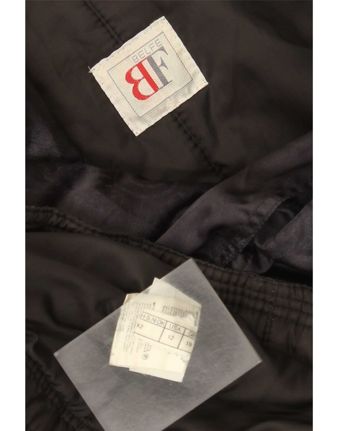Belfe Damen-Übergröße, wattierte Jacke, UK 18, XL, marineblaues Nylon