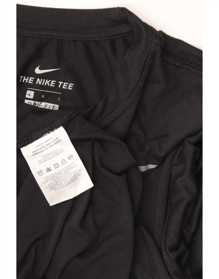 Nike Herren Wildcats Graphic Top Langarm Large Schwarz Polyester