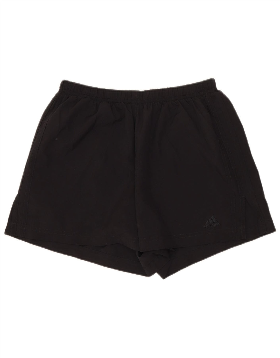 Adidas Damen Sportshorts UK 12 Medium Schwarz Polyester