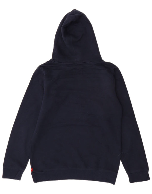 Levi's Mädchen-Kapuzenpullover mit Grafik, 13–14 Jahre, XL, Marineblau, Baumwolle