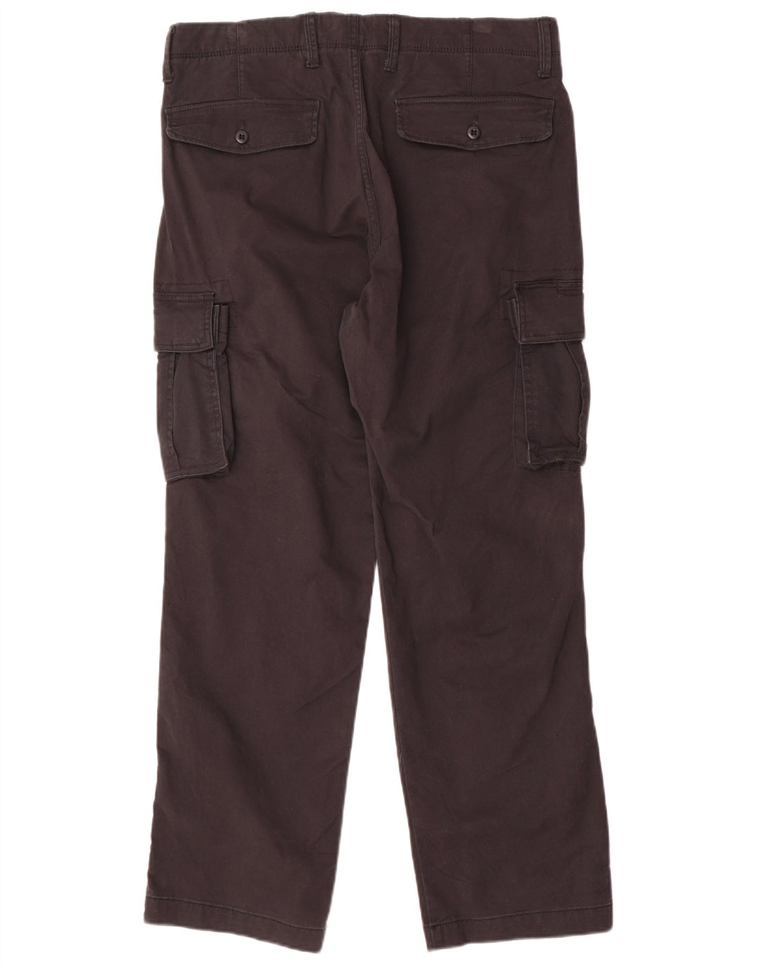 Gap gerade Cargo-Hose für Herren, W32, L30, schwarze Baumwolle