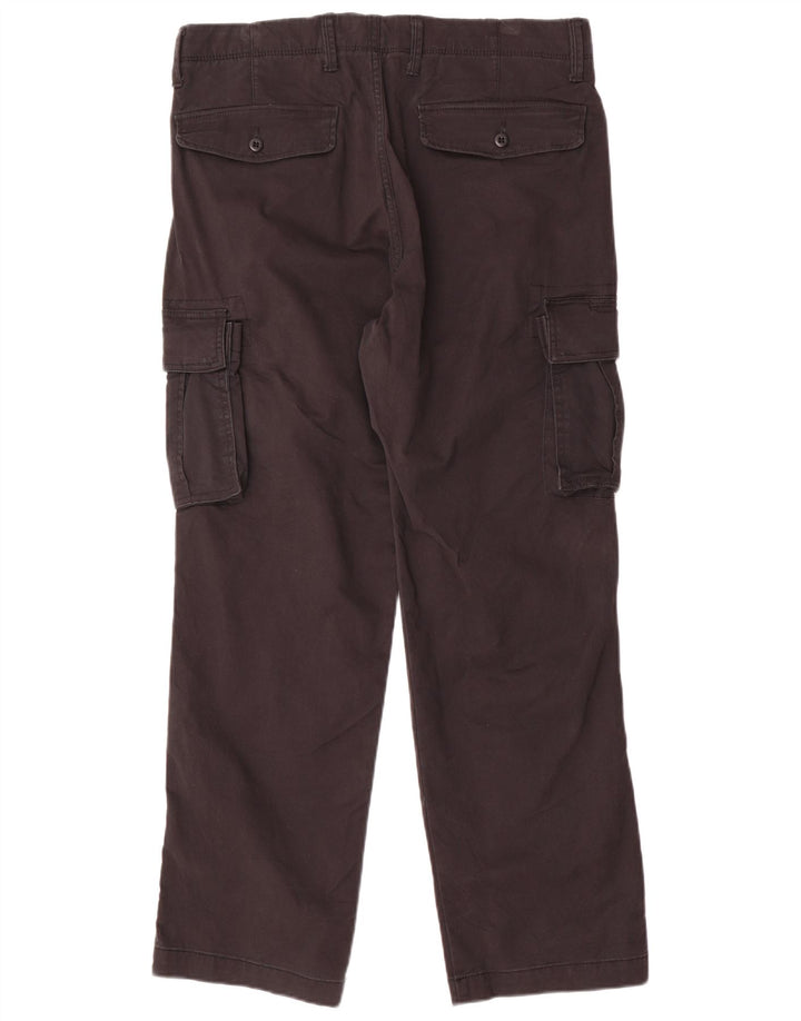 Gap gerade Cargo-Hose für Herren, W32, L30, schwarze Baumwolle