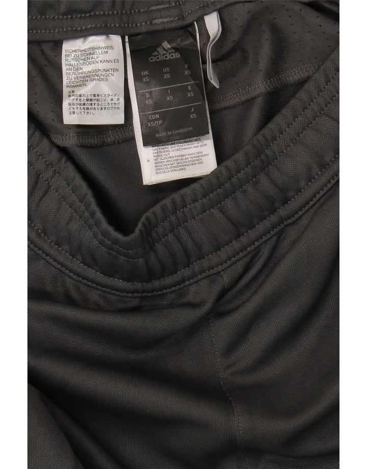 Adidas Herren Trainingshose XS Grau Polyester