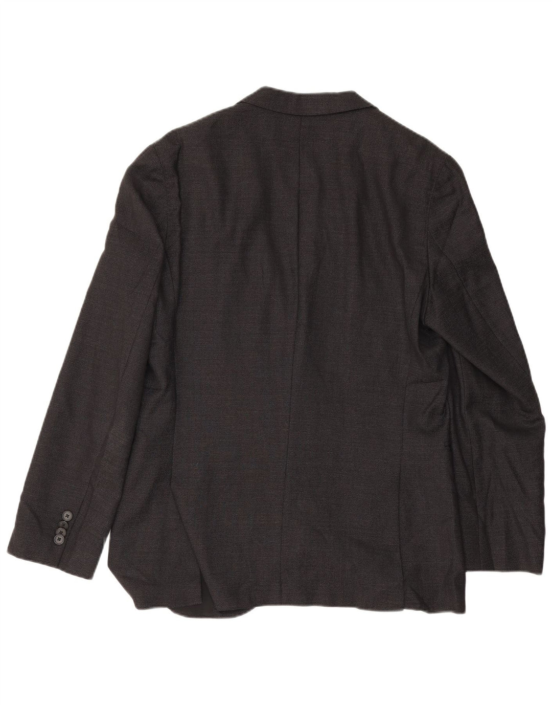 Hugo Boss Herren-Blazer mit 2 Knöpfen, UK 50, große schwarze Schurwolle