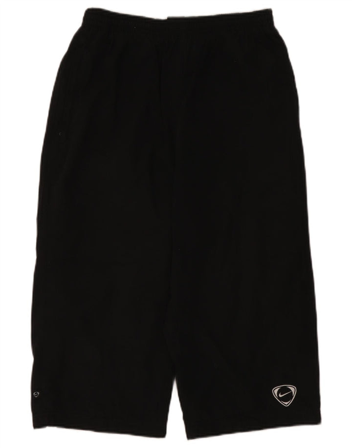 Nike Herren-Bermuda-Sportshorts, Mittelschwarzes Farbblock-Polyester