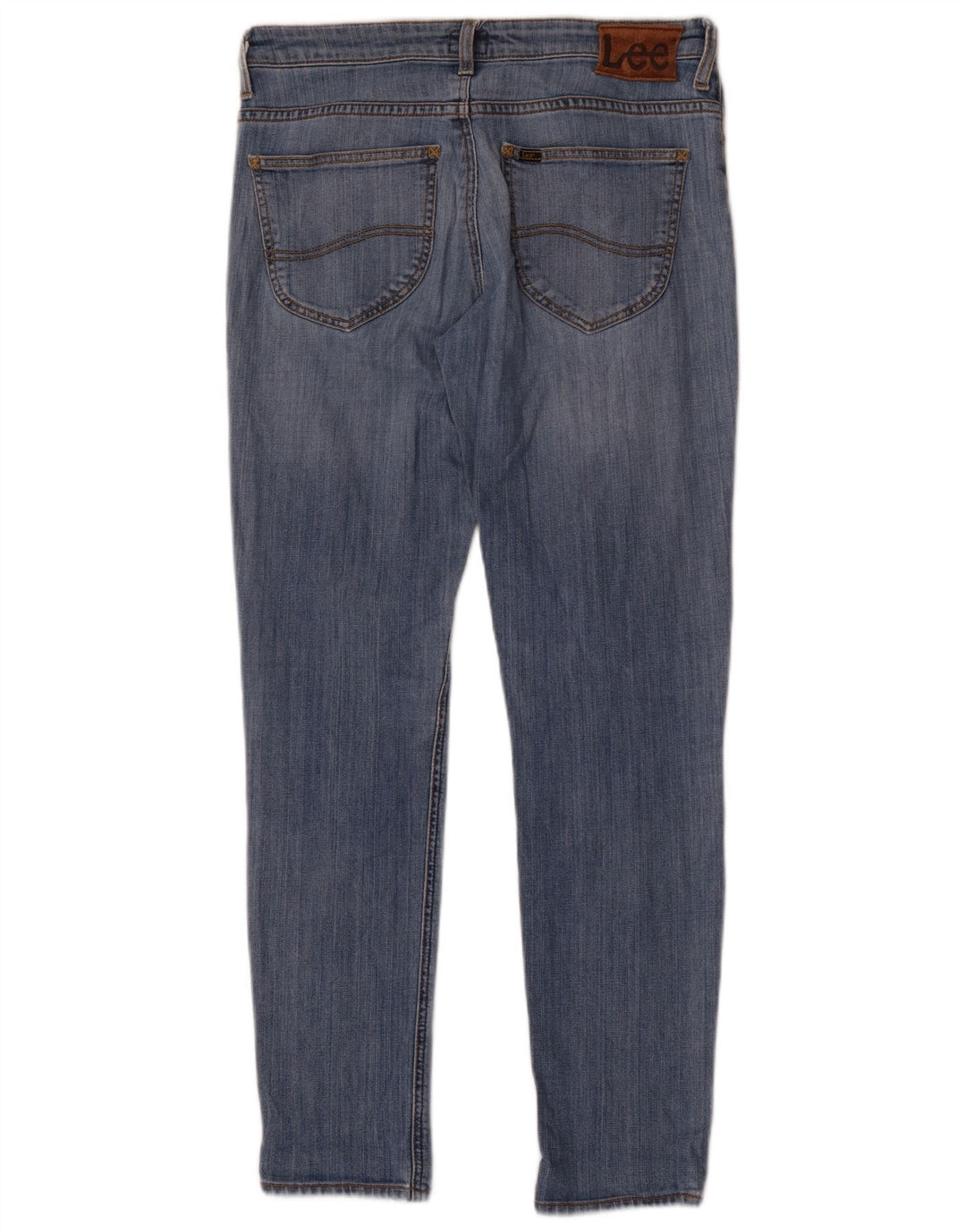 Lee Herren Scarlett Slim Jeans W30 L30 Blaue Baumwolle