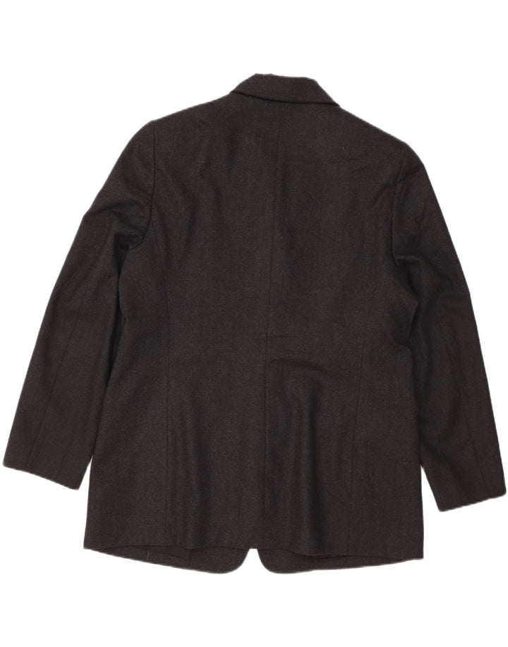 Ferre Damen-Blazerjacke mit 4 Knöpfen, UK 20 2XL, Grau meliert